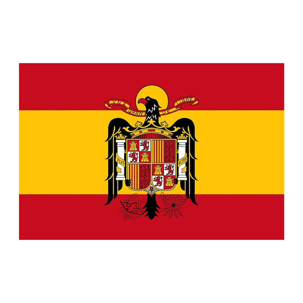 bandera de España con Aguila de San Juan