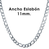 cadena acero figaro 3x1