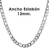 cadena acero figaro 3x1