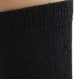 calcetines hombre lana lisos negro