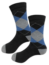 calcetines hombre algodon termico rombos