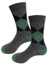 calcetines hombre algodon termico rombos