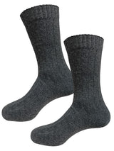 calcetines hombre lana canale gris oscuro