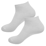 calcetin tobillero algodon blanco