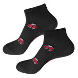 calcetines tobilleros jarras cerveza negro
