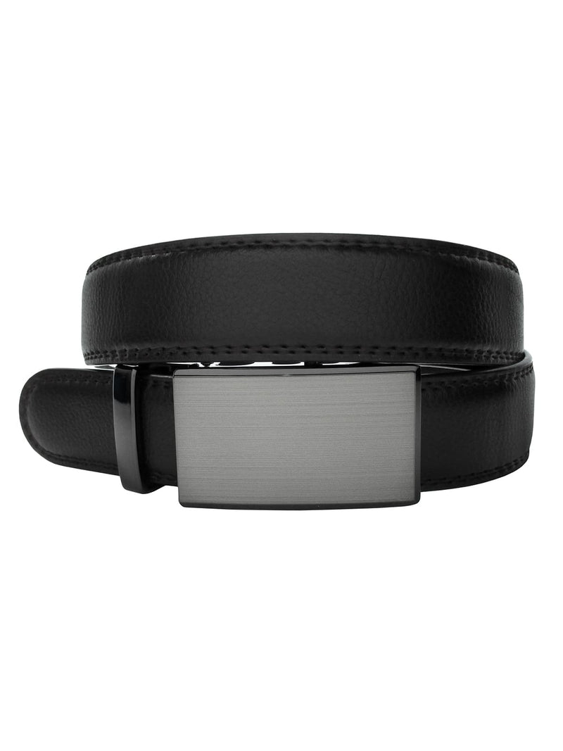 cinturon hombre chapon autoajustable negro 30mm