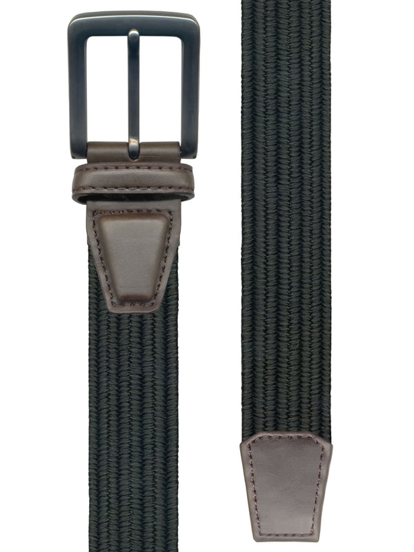 cinturon elastico liso negro
