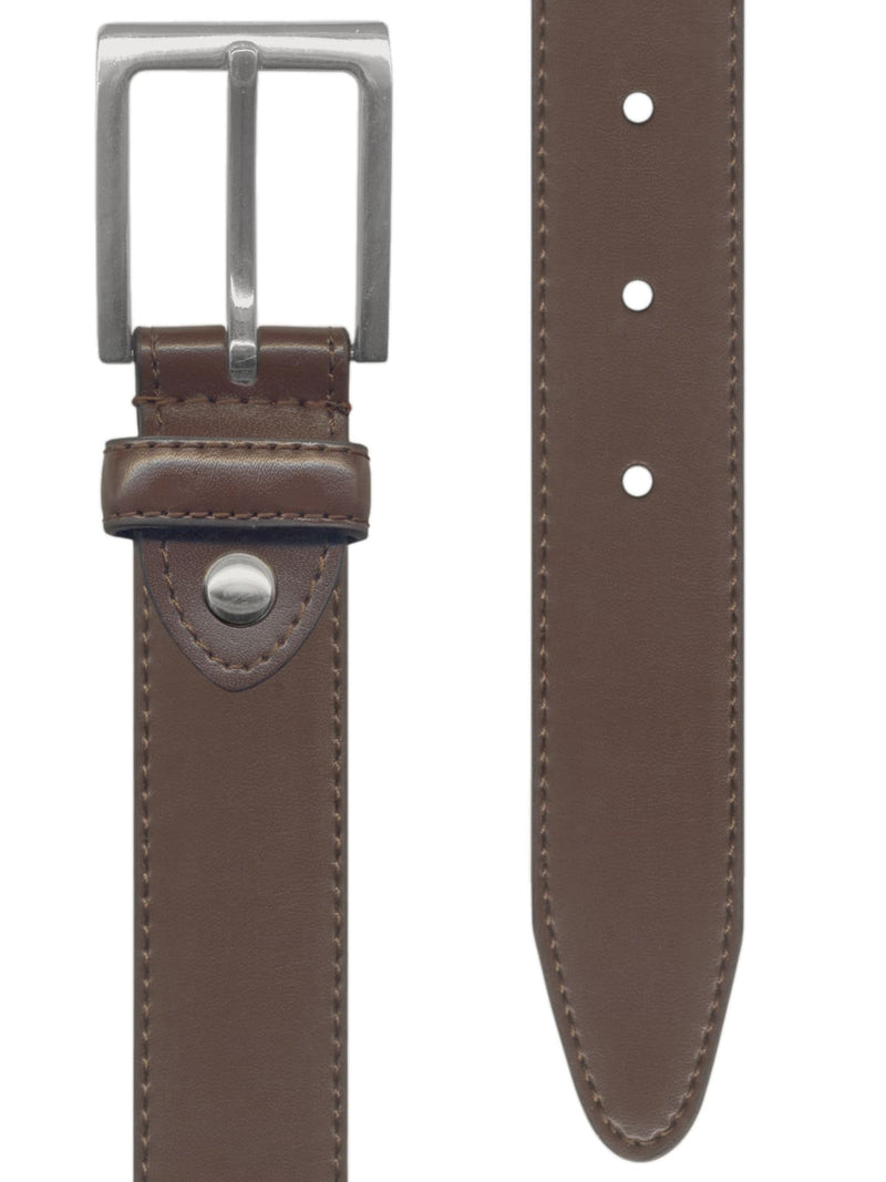 cinturon hombre clasico marron 30mm.