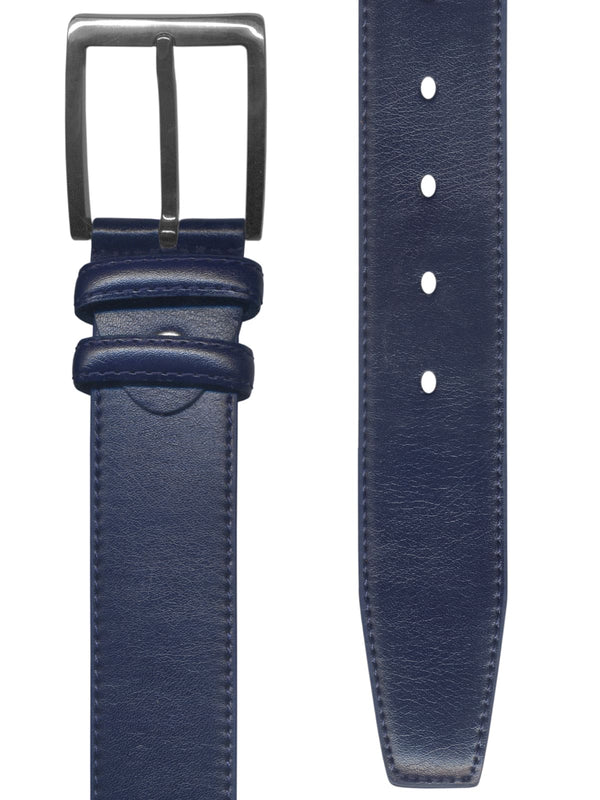 cinturon hombre clasico piel calor azul 38mm ancho