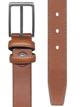 cinturon clasico hombre piel marron claro 30mm.