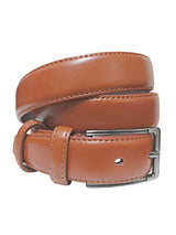 cinturon clasico hombre piel marron claro 30mm.