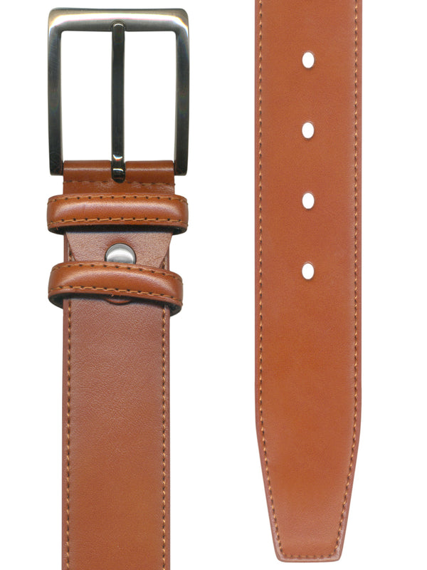 cinturon hombre clasico piel marron claro 38mm.