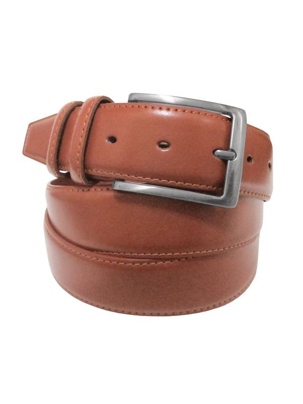 cinturon hombre clasico piel marron claro 38mm.