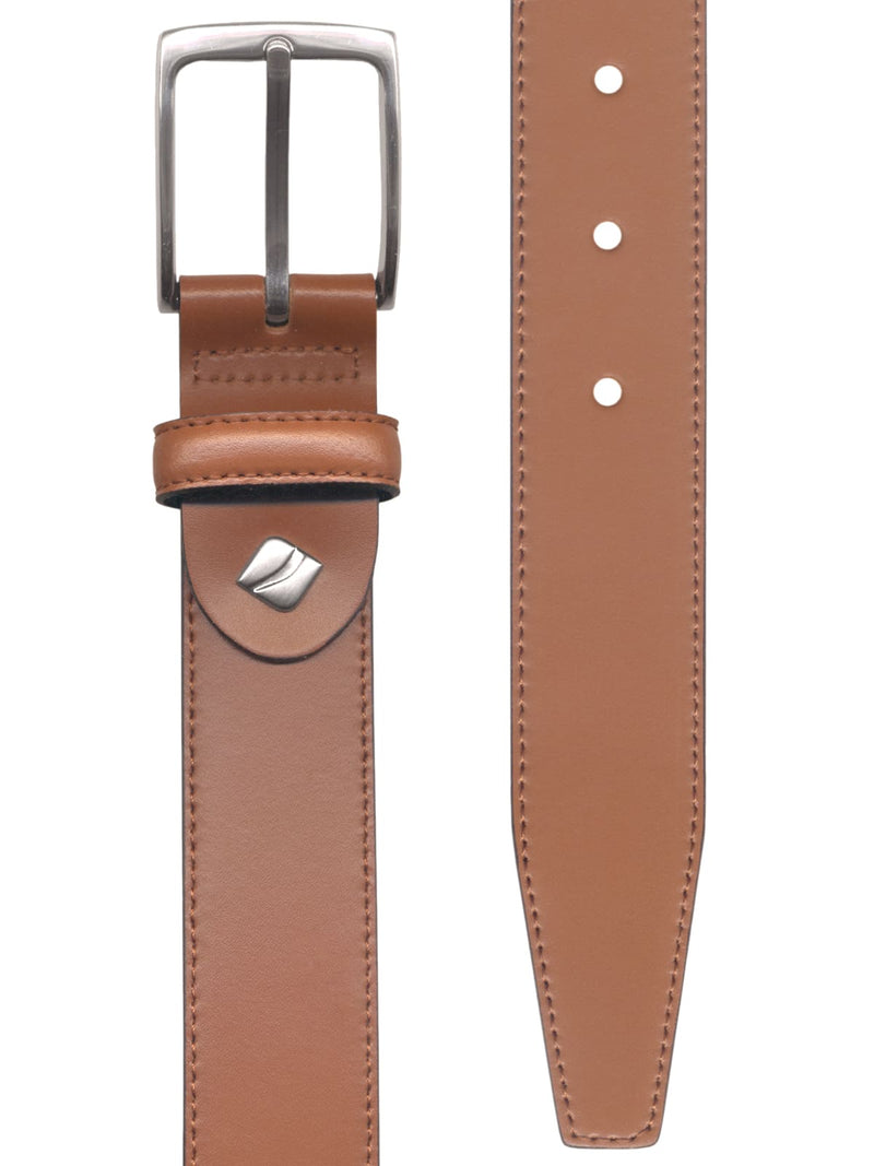 cinturon hombre piel 30mm ancho color marron medio