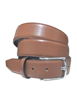 cinturon hombre piel 30mm ancho color marron medio