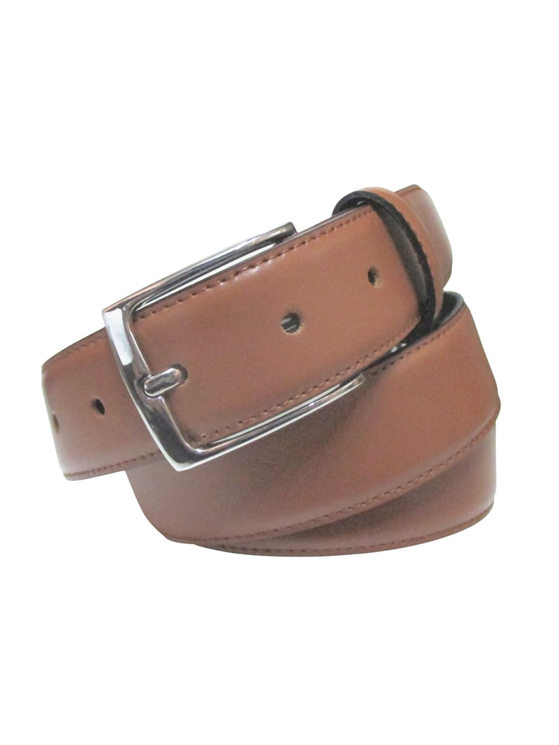 cinturon hombre piel 30mm ancho color marron medio