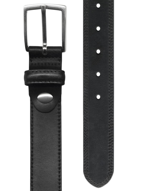 cinturon hombre piel 30mm ancho color negro