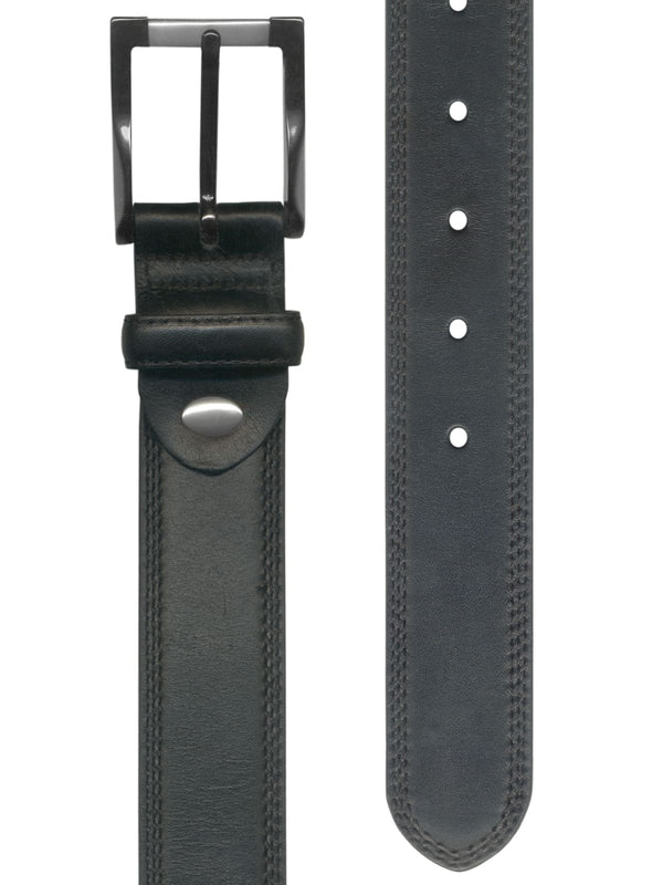 cinturon hombre piel 35mm negro