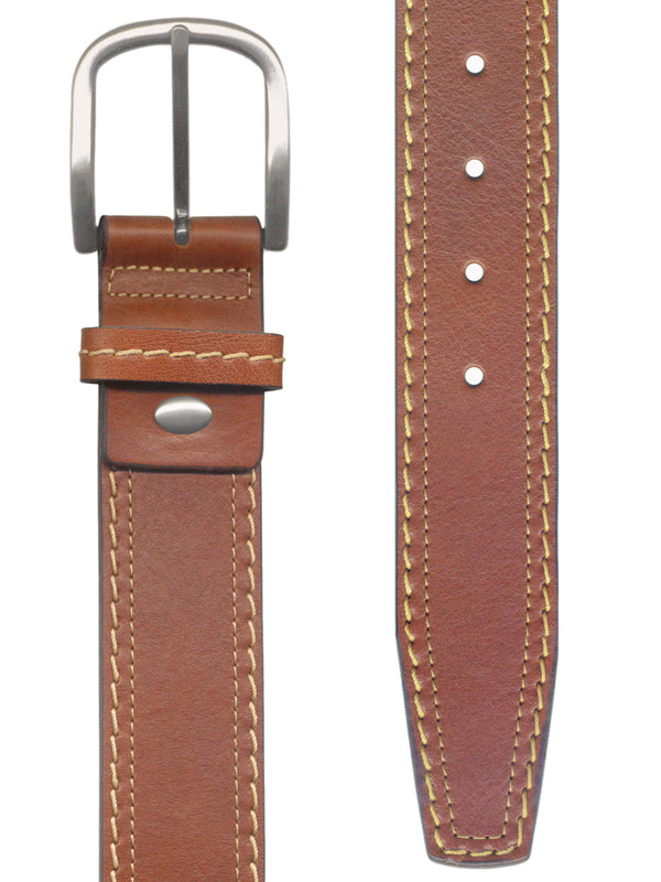cinturon hombre piel sport color cuero