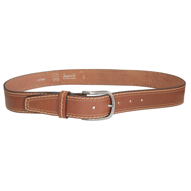 cinturon hombre piel sport color cuero