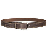 cinturon hombre piel sport color marron oscuro