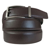 cinturon hombre piel automatico marron