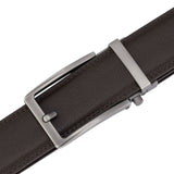 cinturon hombre piel automatico marron