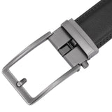 cinturon hombre piel automatico negro 
