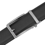 cinturon hombre piel automatico negro 