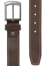 cinturon piel bufalo marron