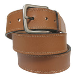 cinturon piel de bufalo color miel