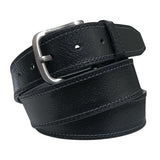 cinturon piel de bufalo negro