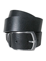 cinturon hombre reversible piel efecto agrietado marron y negro
