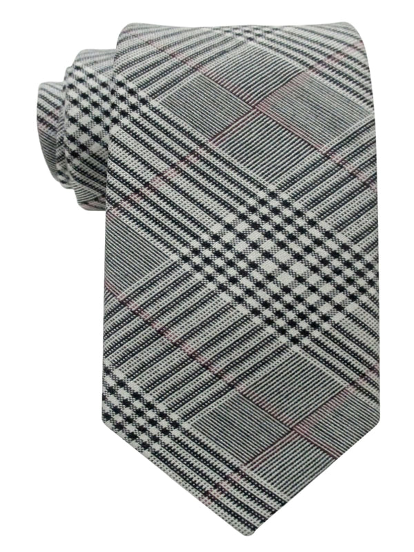 corbata estrecha principe gales gris