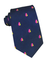corbata seda azul marino capote torero