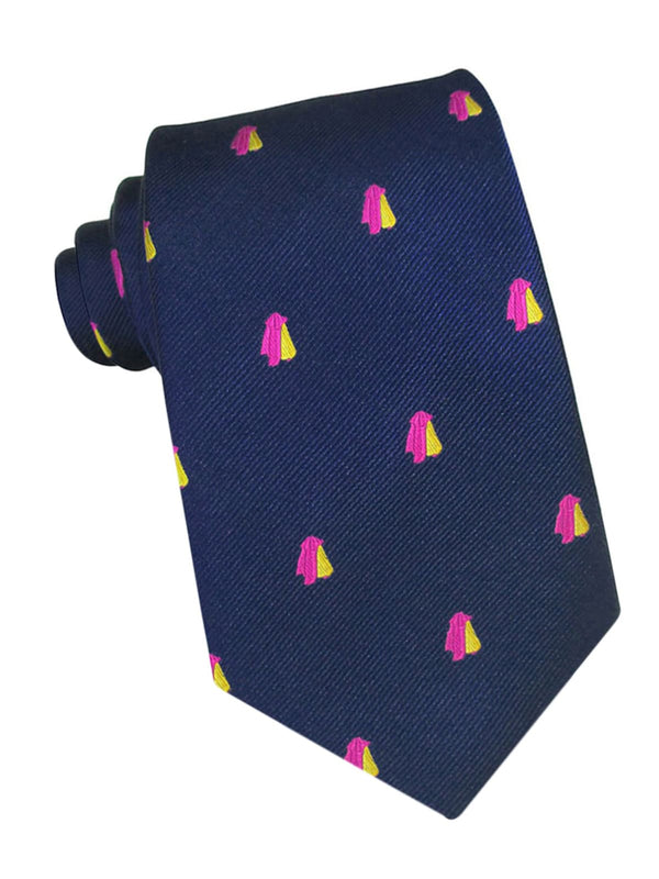 corbata seda azul marino capote torero