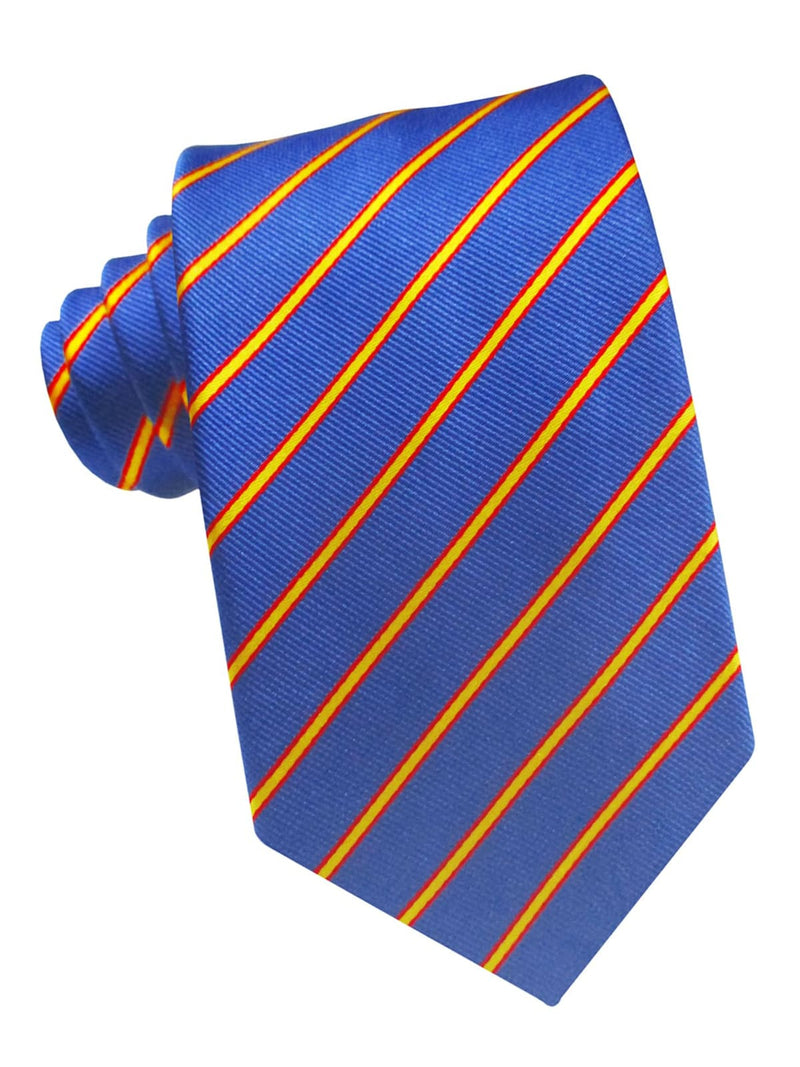 corbata seda azul royal bandera españa