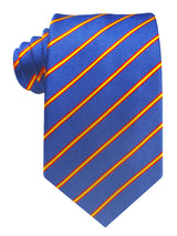 corbata seda azul royal banderas españa