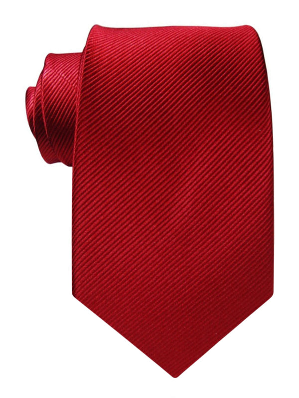 corbata seda color rojo oscuro