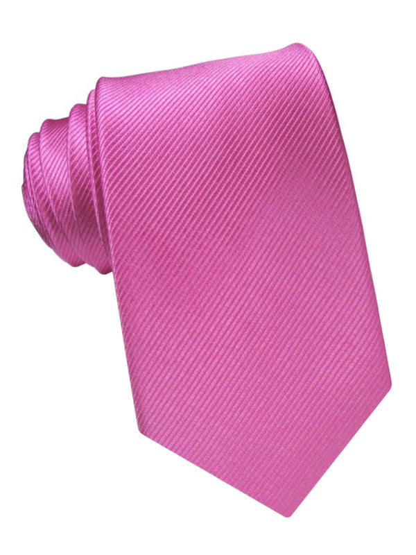 corbata seda color rosa chicle