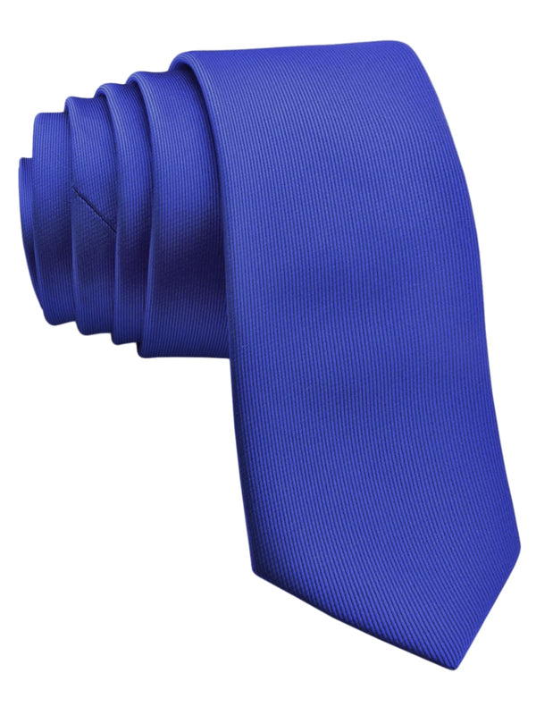 corbata pala estrecha azul tinta