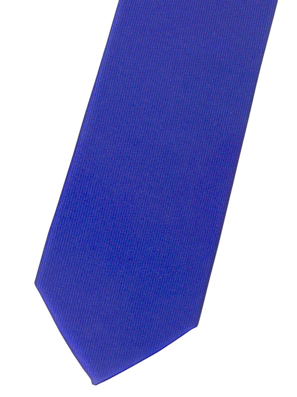 corbata pala estrecha azul tinta