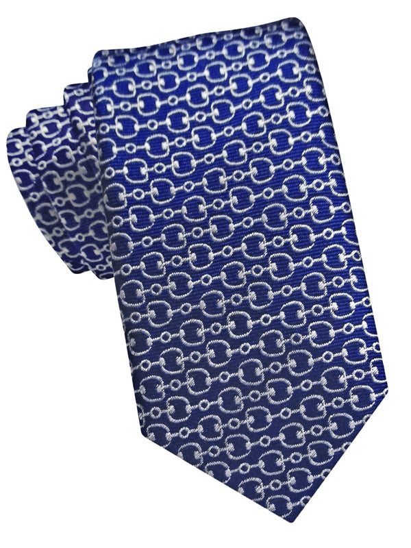 corbata pala estrecha azul royal fantasia