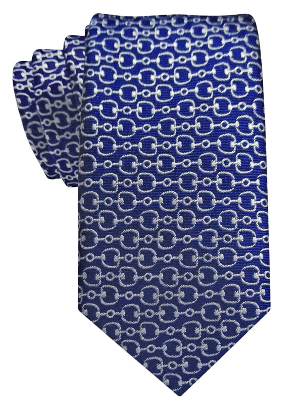 corbata pala estrecha azul royal fantasia