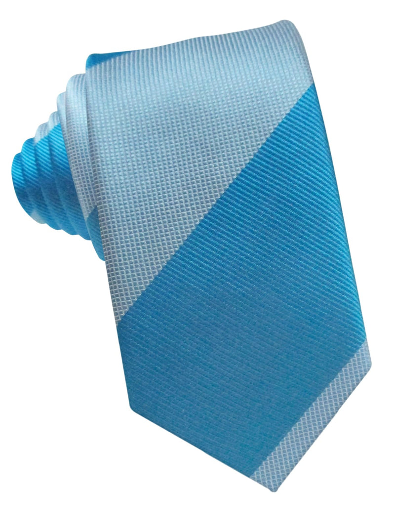 corbata estrecha seda rayas diagonales azules
