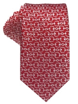 corbata pala estrecha roja fantasia