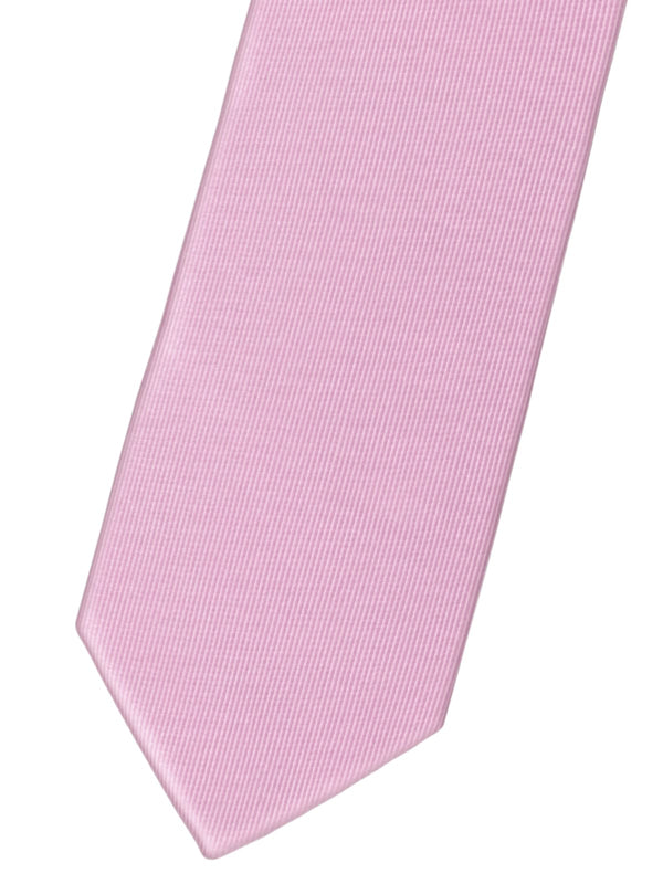 corbata pala estrecha rosa claro