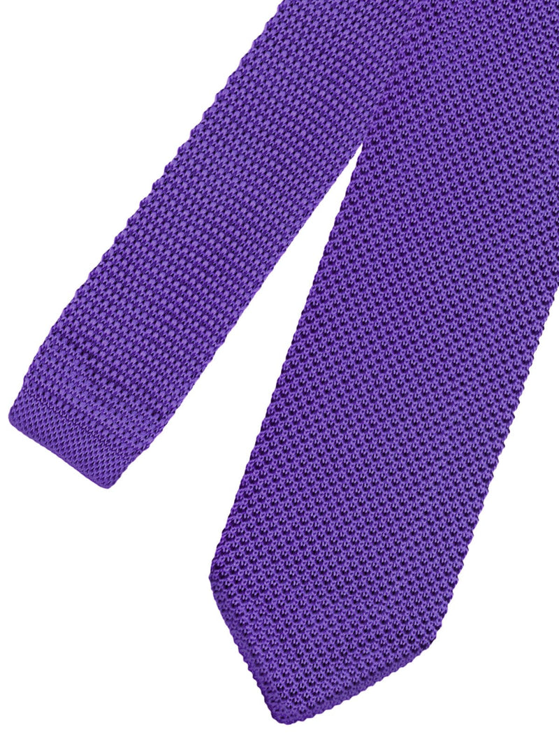 corbata punto pico malva