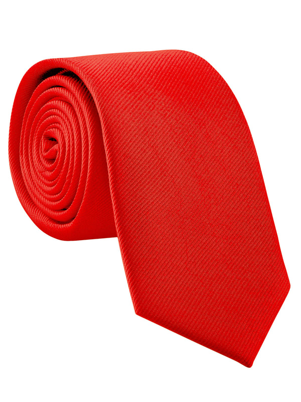 CORBATA SEDA ROJO PASION