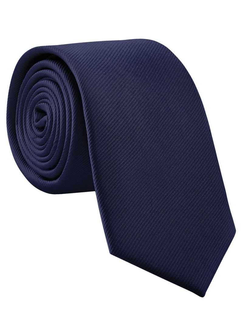 CORBATA SEDA AZUL MARINO